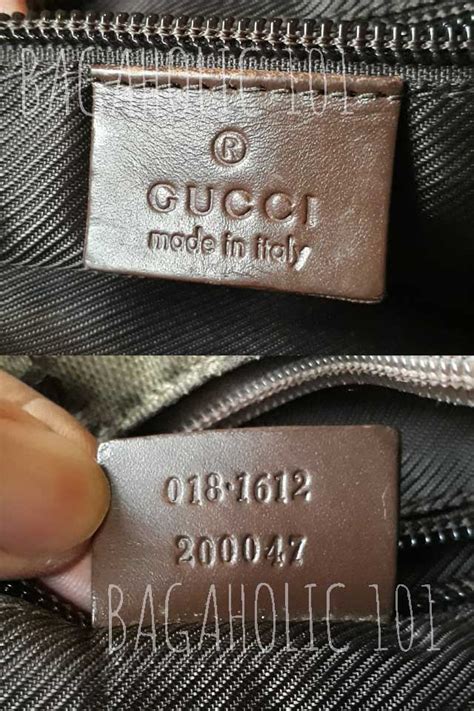 how to know if the gucci bag is original|inside a real gucci bag.